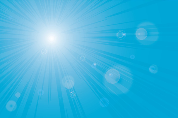 Sunburst sun flares - Vector, Image