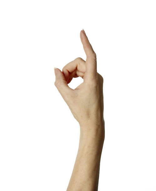 Pointing finger 3 - Photo, Image