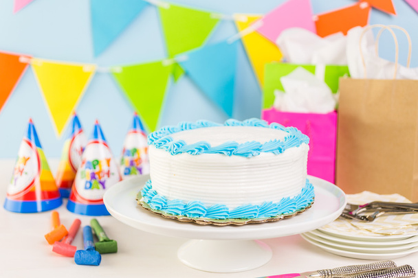 simple Birthday cake - Photo, Image