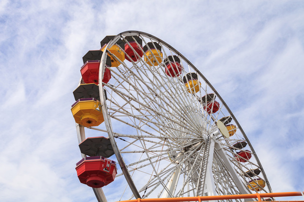 Ferris wheel on the Santa Monica Pier - Photo, Image