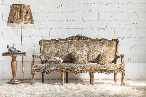 a klasszikus szék stílus vintage szoba  - Fotó, kép
