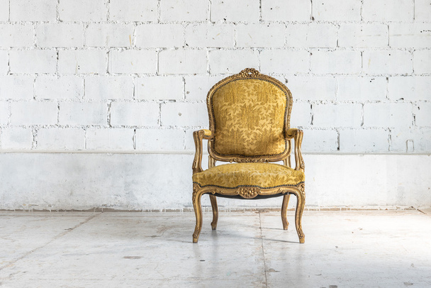 Klasická židle styl vintage pokoji  - Fotografie, Obrázek