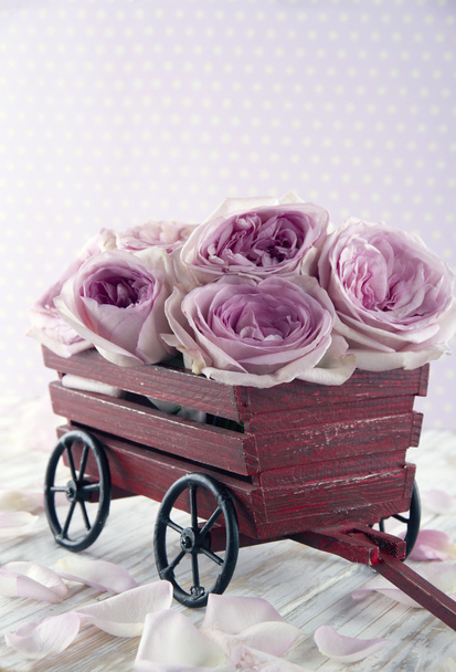 ramo de rosa púrpura - Foto, Imagen