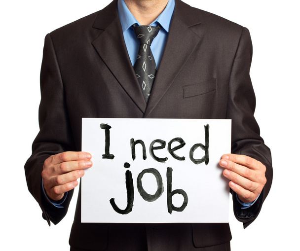 Businessman a need job - Photo, Image