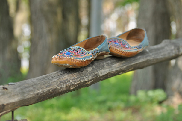 Oosterse slippers - Foto, afbeelding