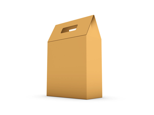 Kartónové krabice - 3d přepuštěné obrazy - Fotografie, Obrázek