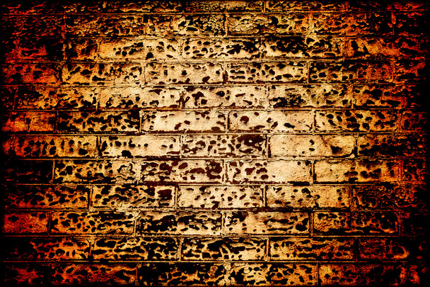 eski tuğla duvar arka plan dokusu - Fotoğraf, Görsel