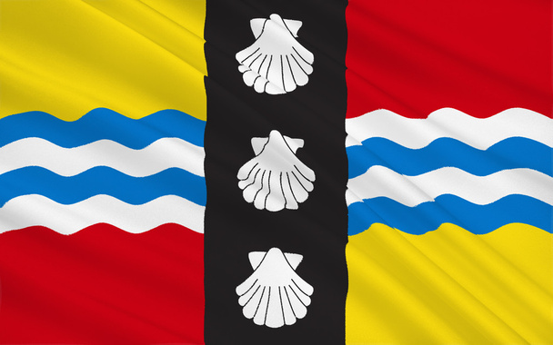 Megyei Bedfordshire, Anglia zászlaja - Fotó, kép