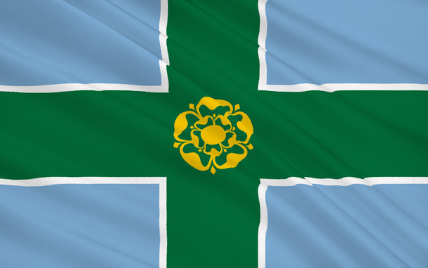 Derbyshire zászlaja is egy megye, Anglia - Fotó, kép