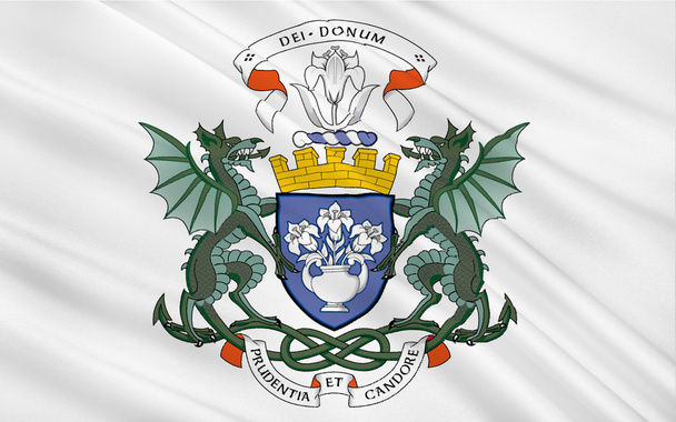 Dundee Konseyi İskoçya, büyük Brit İngiltere bayrağı - Fotoğraf, Görsel
