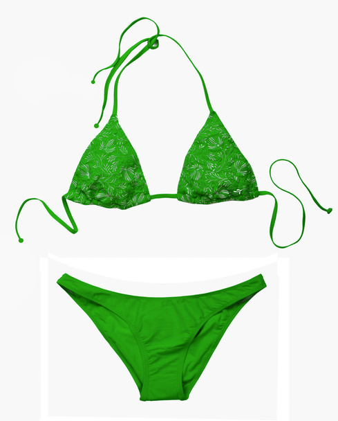 Green swimsuit - Zdjęcie, obraz