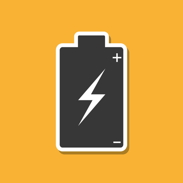design de ícone de bateria, ilustração vetorial
 - Vetor, Imagem