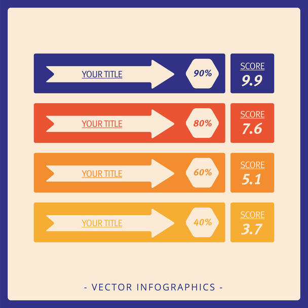 Vector statistic diagram - Διάνυσμα, εικόνα