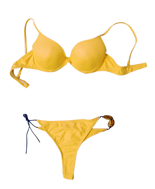 Yellow swimsuit - Foto, afbeelding