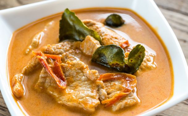 Curry panang tailandés
 - Foto, imagen