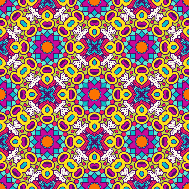 Ethnic seamless pattern - Vector, Imagen