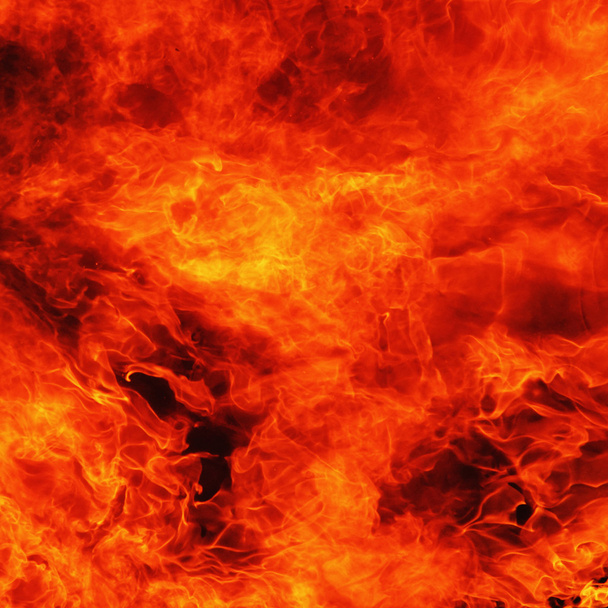 tło ognia jako symbol diabła i wieczne męki - Zdjęcie, obraz