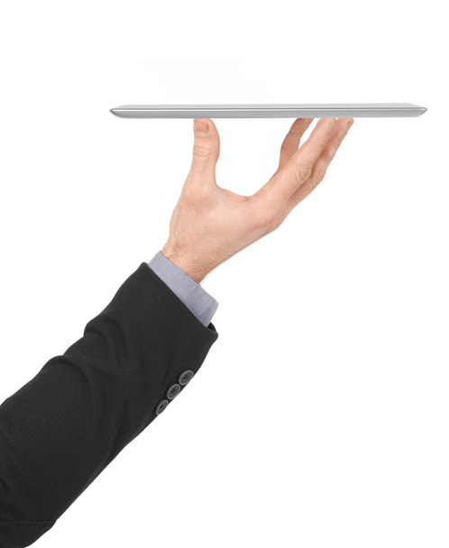 Holding a digital tablet - Photo, Image