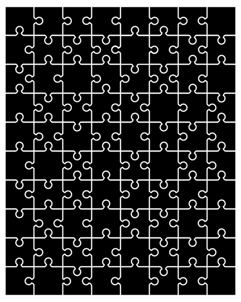 Чорна головоломки вектор
 - Вектор, зображення