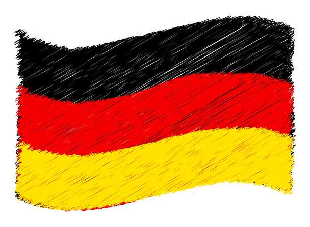 σημαία - Γερμανία - Φωτογραφία, εικόνα