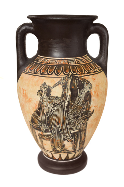 griechische Vase - Foto, Bild