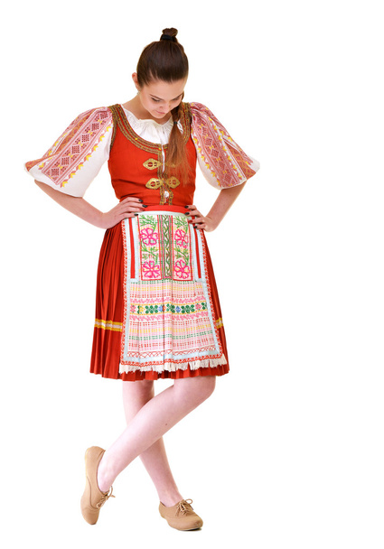 Słowackiego folkloru kostium - Zdjęcie, obraz