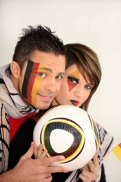 German football fans - Foto, imagen