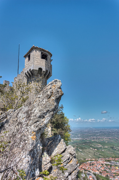 středověká věž v san Marinu - Fotografie, Obrázek