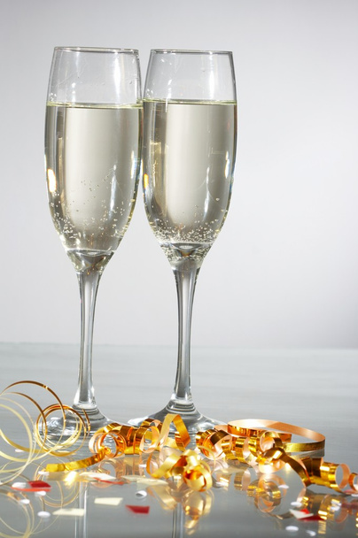 glas champagne - Foto, afbeelding