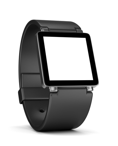 Smartwatch with White Blank Display - Photo, Image