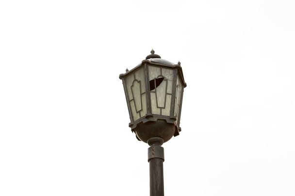 Broken lantern - Photo, Image