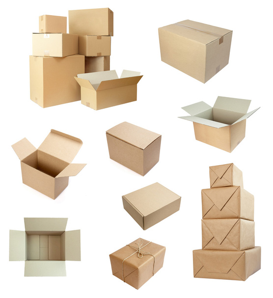 Beyaz kutu boş konteyner - Fotoğraf, Görsel