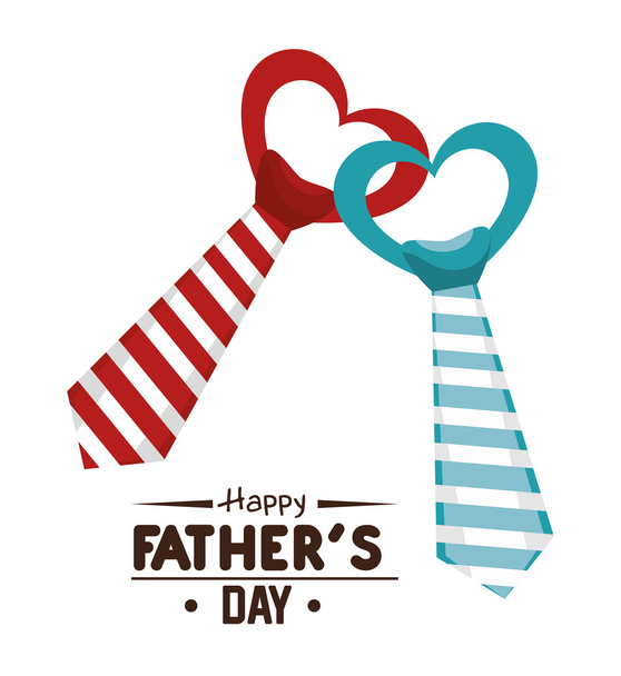 fathers day design - Vector, imagen