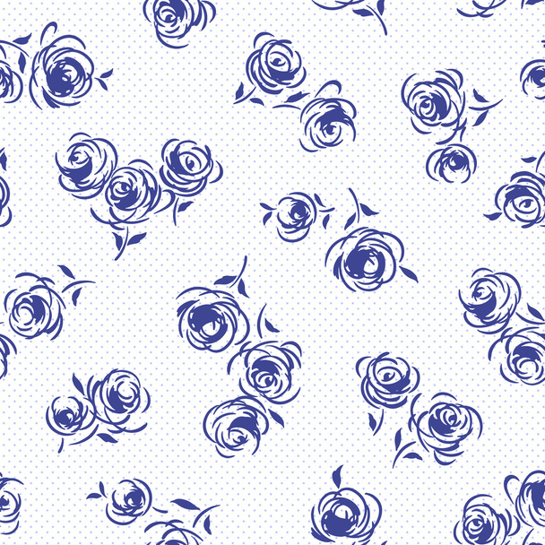 Flower illustration pattern - Вектор, зображення