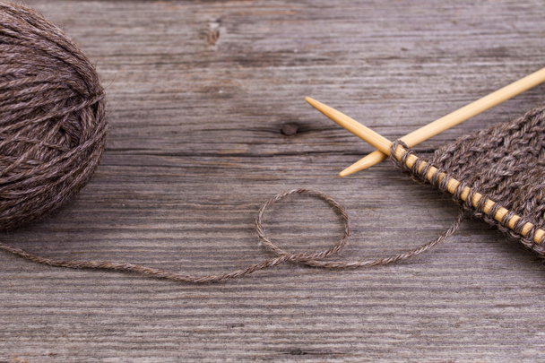 вязание и шерстяная пряжа
 - Фото, изображение