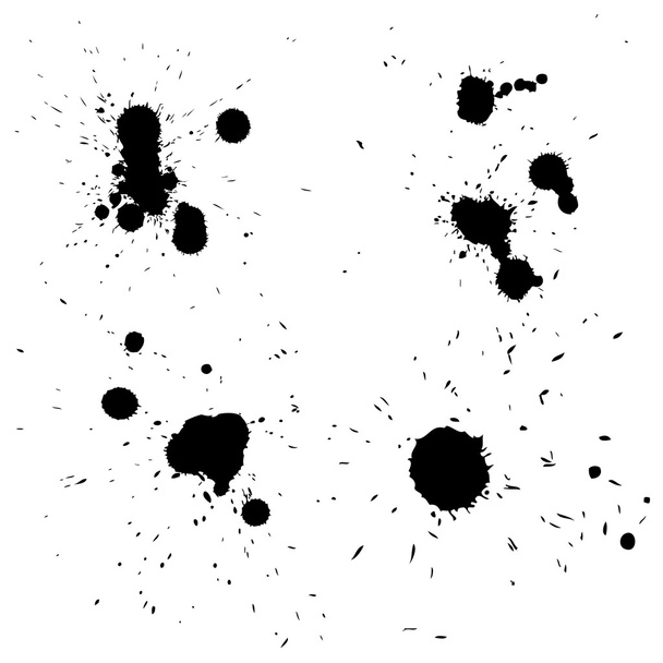  ink drop spots s - Photo, Image