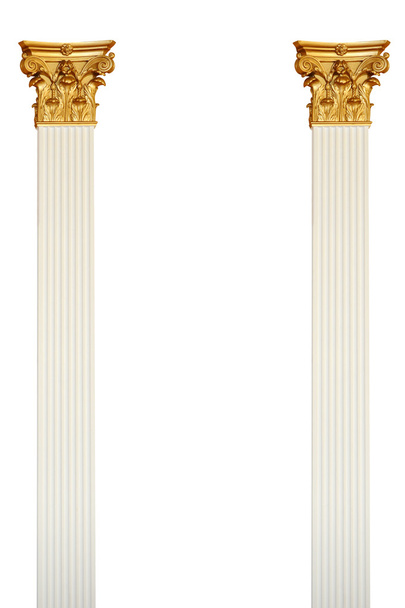 Pojedyncza kolumna grecka - Zdjęcie, obraz