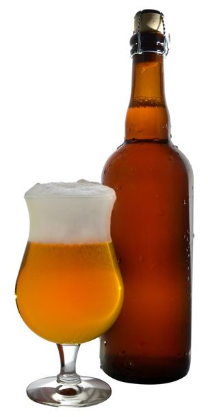 Бельгийское пиво и бутылки
 - Фото, изображение