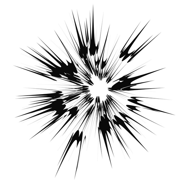 Cartoon Explosion, Star Burst - Vector, Image