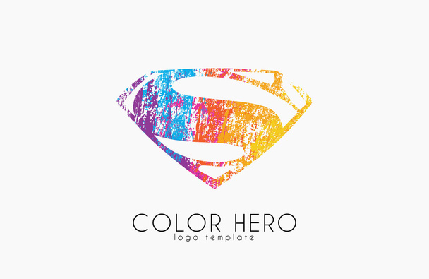 Design del logo Super eroe. Logo lettera S. Logo creativo
 - Vettoriali, immagini