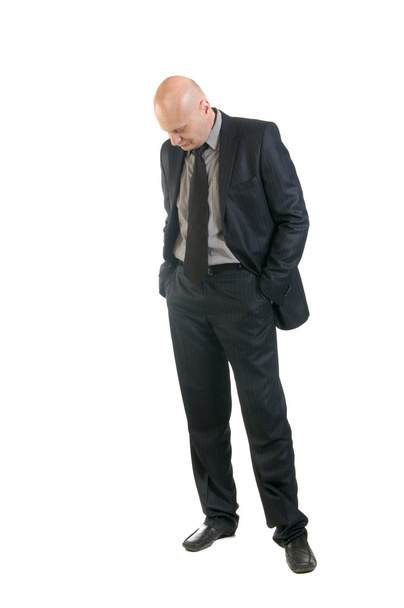 Portrait of businessman in suit - Foto, Imagem