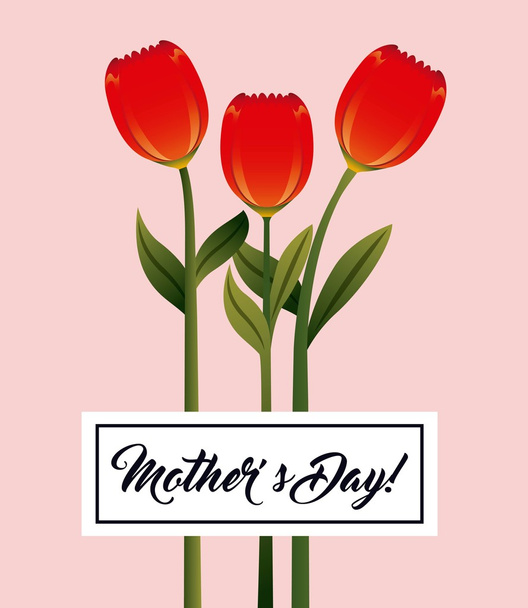 Conception Happy Mothers Day
  - Vecteur, image