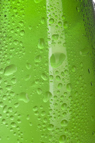 Texture water drops on the bottle - Foto, imagen