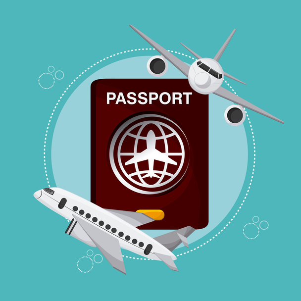 Airport icon design , vector illustration - Vector, Image