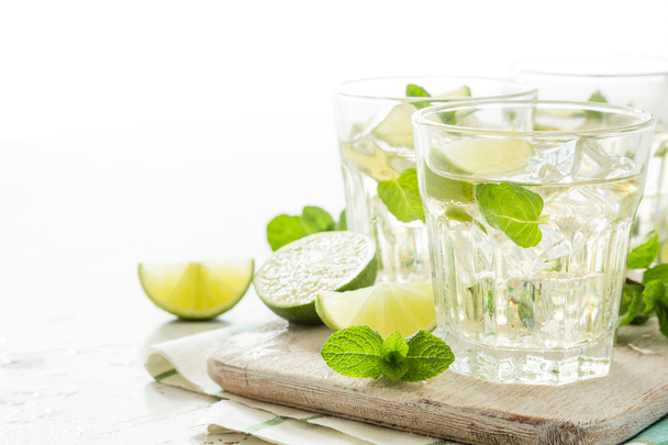 Fresh lemonade in glasses - Photo, Image