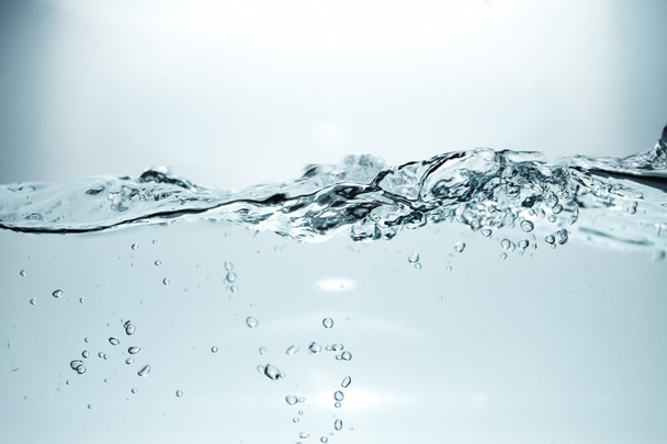 Salpicaduras de agua
 - Foto, imagen
