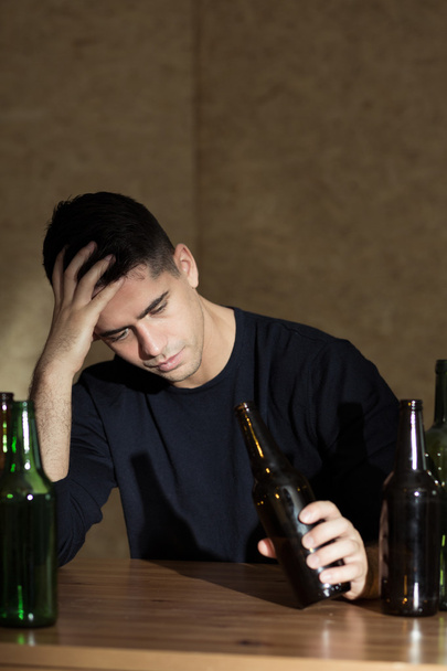 Alcoholism is a real plague  - Photo, image