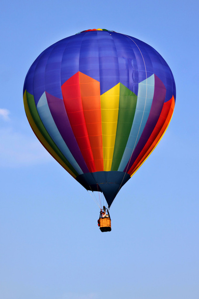 paarse hete luchtballon - Foto, afbeelding