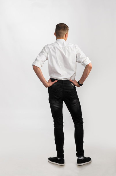 young stylish businessman - Fotoğraf, Görsel