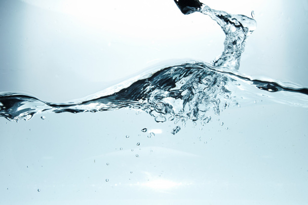 Salpicaduras de agua
 - Foto, Imagen